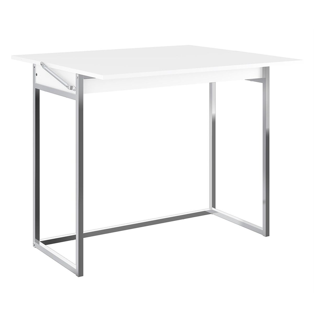 HOGA - Mesa extensible Home Design Blanco 92x77x44 cm