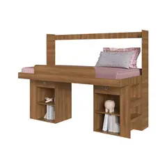HOGA - Cama Plegable Horizontal 1 plaza Las Vegas Nogal