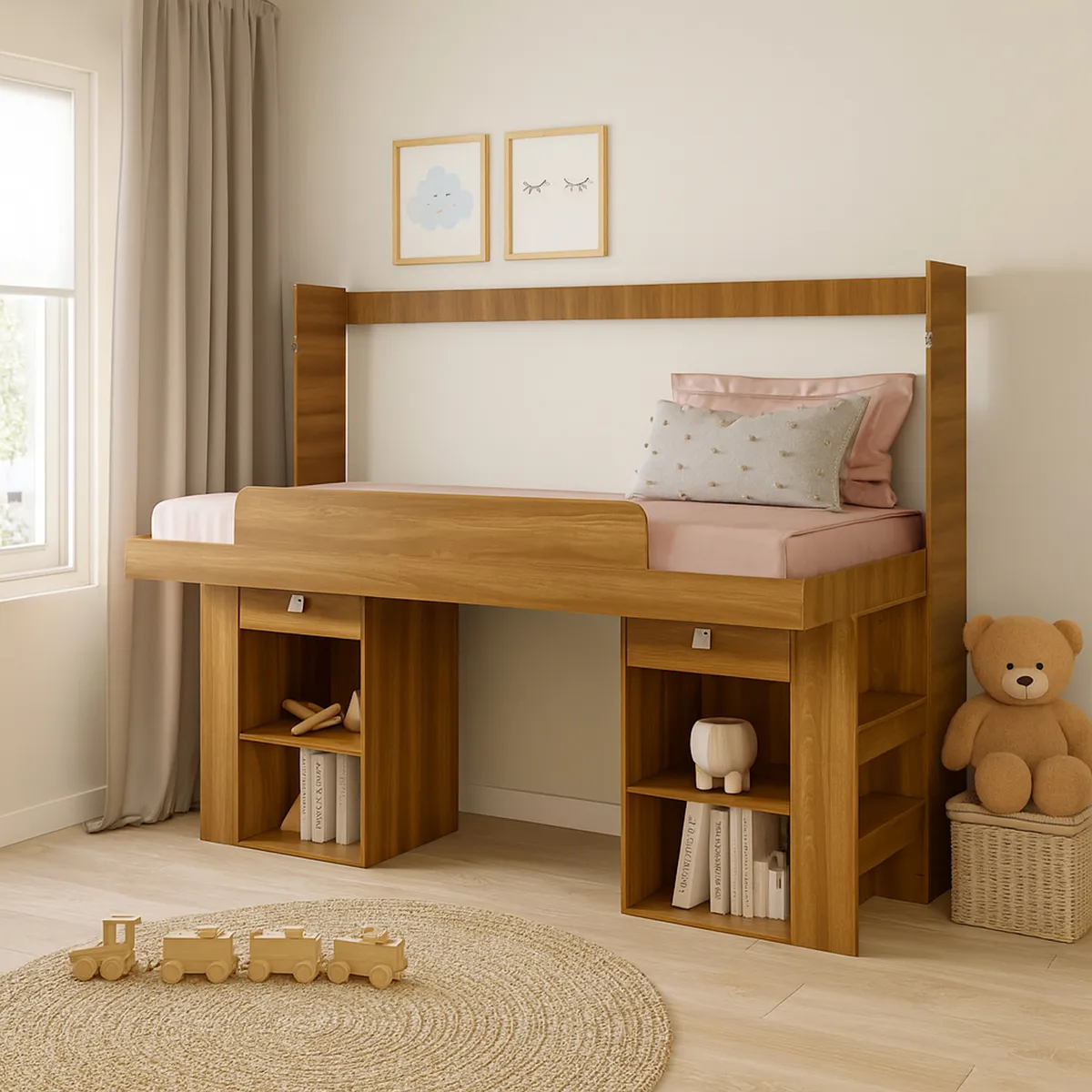 HOGA - Cama 1 plaza Europea Las Vegas Nogal