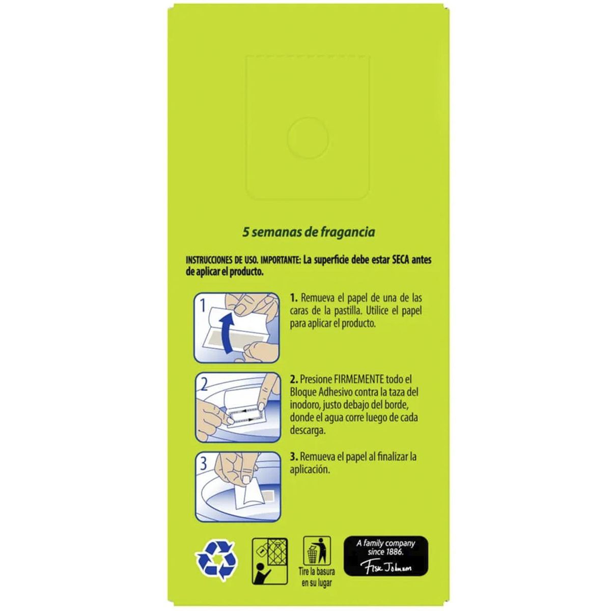 PATO PURIFIC - Pato adhesivo inodoro citrus