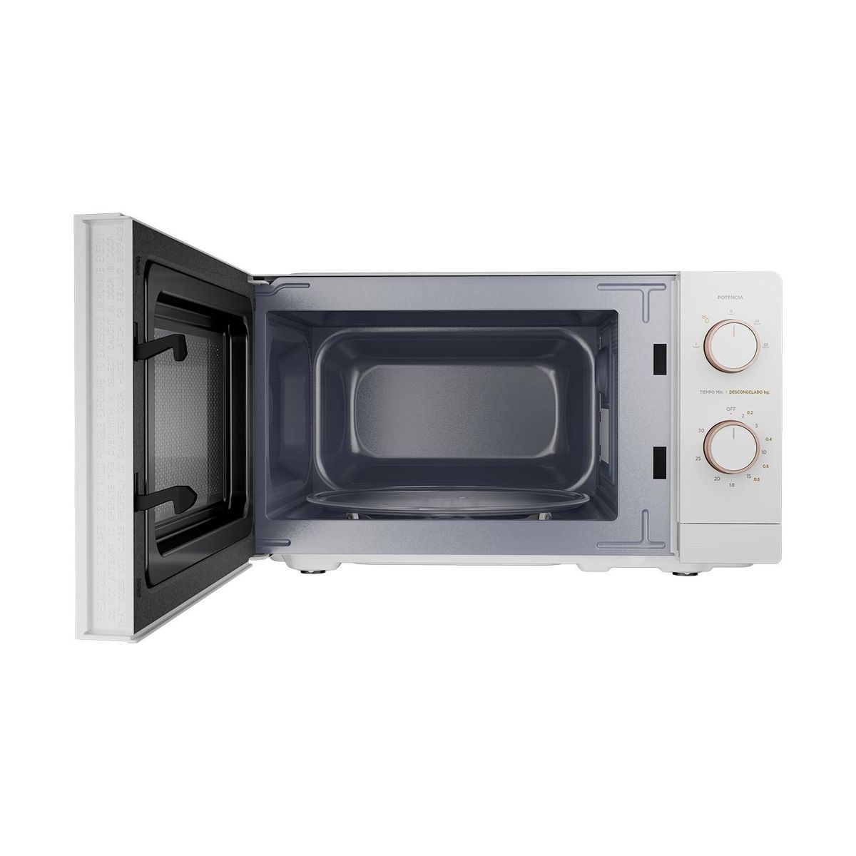 MIDEA - Microondas Análogo 20 Litros Blanco MMP-20M711W