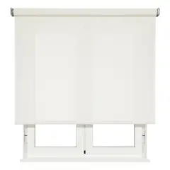 VIEWTEX - Cortina Roller Motorizada Screen 10% Blanco 120X250 cm