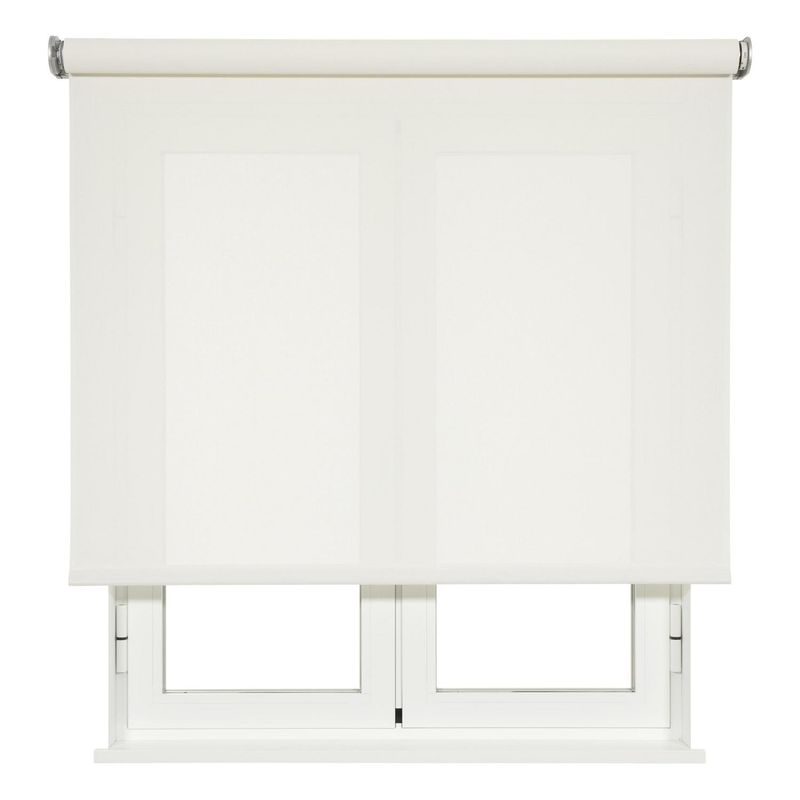 VIEWTEX - Cortina Roller Motorizada Screen 10% Blanco 135X250 cm