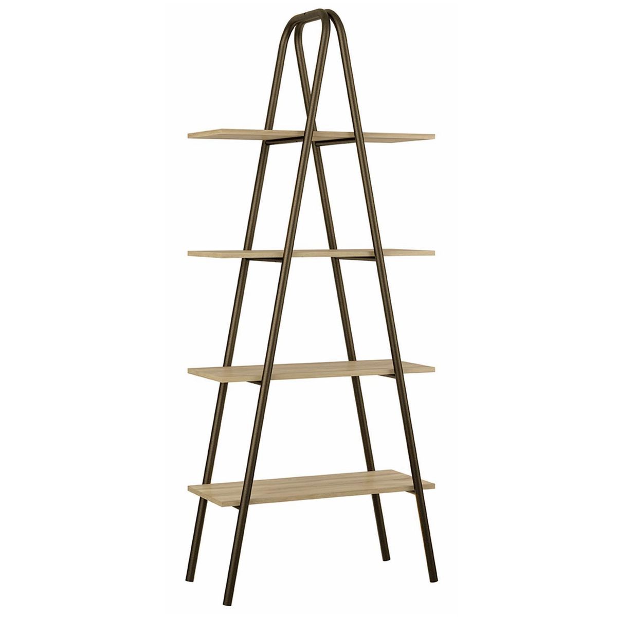 HOGA - Estante Connect Metal 4 Nivel(es) 70x175x35 cm Café