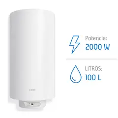 BOSCH - Termo Eléctrico 100 Litros 2000 W de Muro