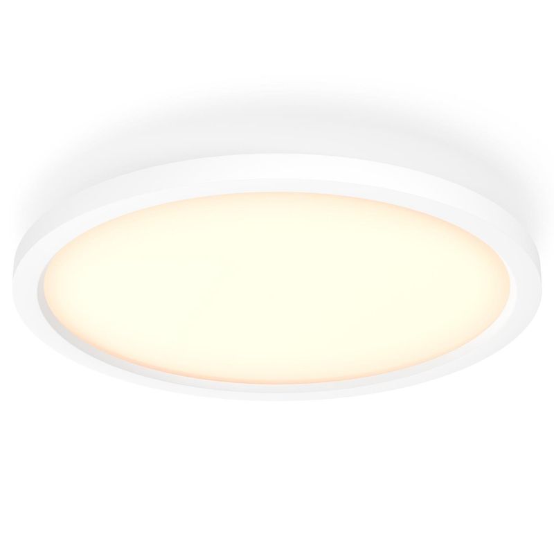 PHILIPS HUE - Panel Redondo Inteligente Hue Aurrelle White Ambiance 21W