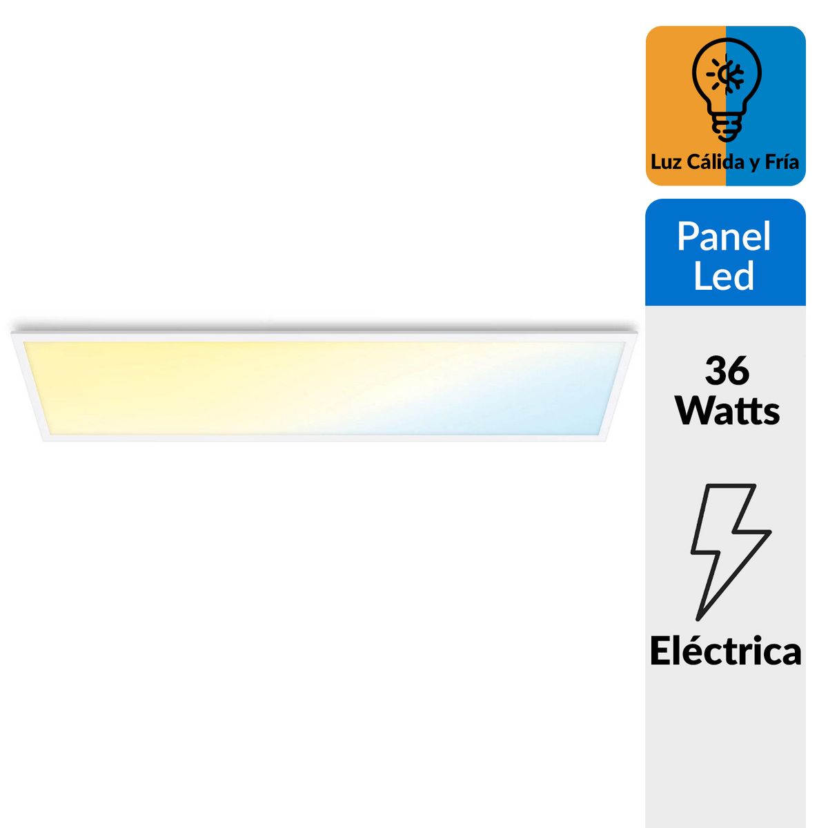 WIZ - Panel 119.5X29.5 cm Inteligente Wiz Wifi Luz Cálida/Fría 36W