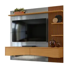 ONESSTA - Home estante 65 " Aurora Gris 180x160x33 cm