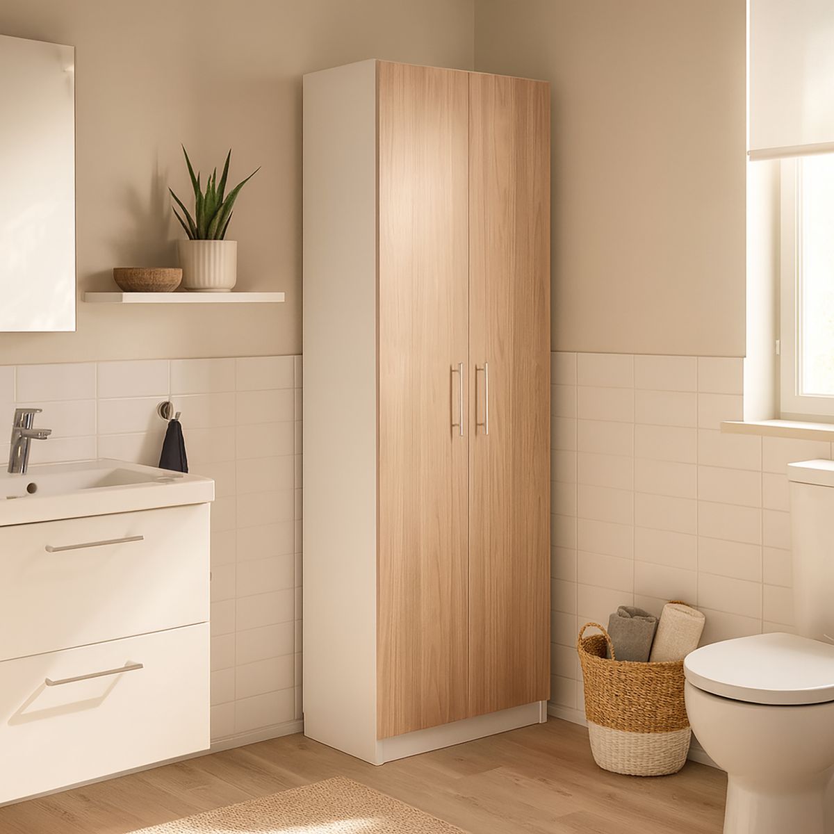 CIC - Mueble Despensero 2 Puertas 180x60x35 cm