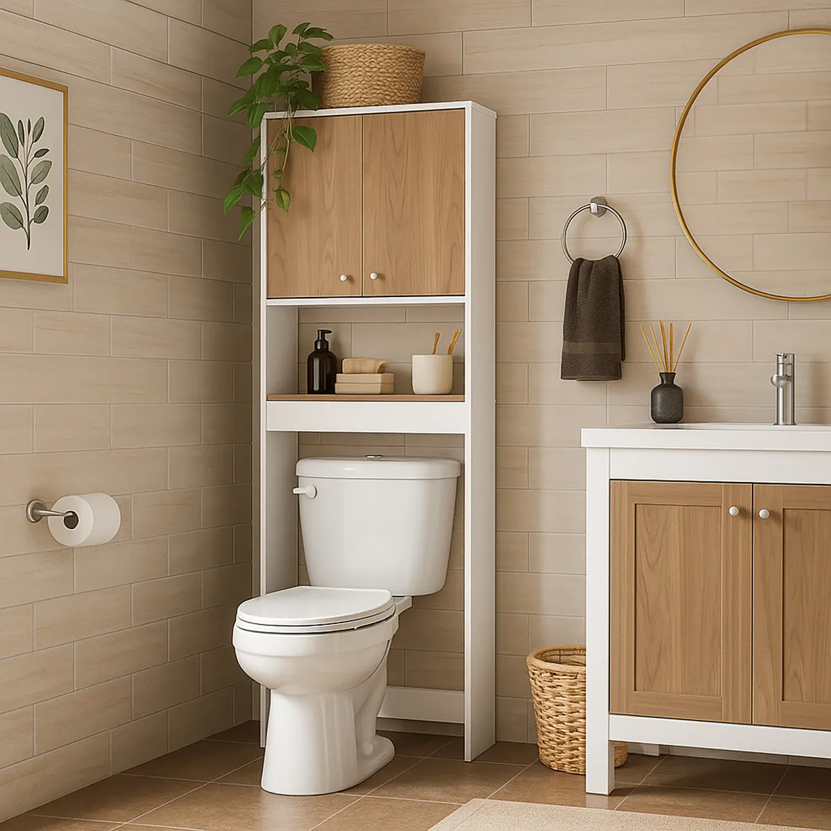 CIC - Estante WC 2 Puertas Superior