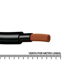 MADECO - Cable Multiflex 0,6/1 Kv 8 AWG Negro Metro Lineal