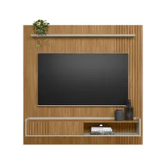 HOME MOBILI - Panel TV 65 " Dublin Café/blanco 160x160x32 cm