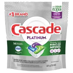 CASCADE - Cápsulas Lavavajillas 14 unidad(es) Frasco (plástico/vidrio)