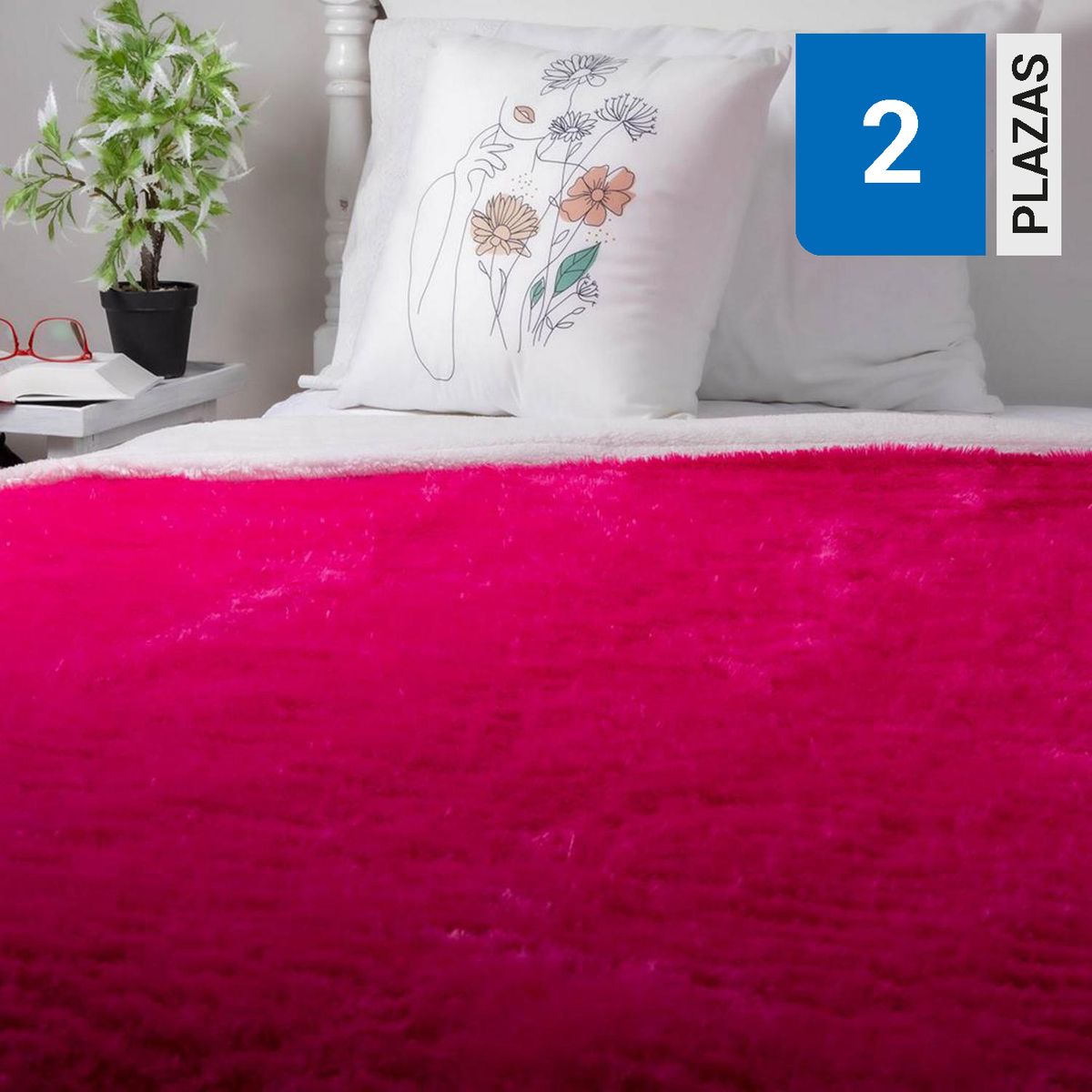 DORAL - Frazada Plush Sherpa