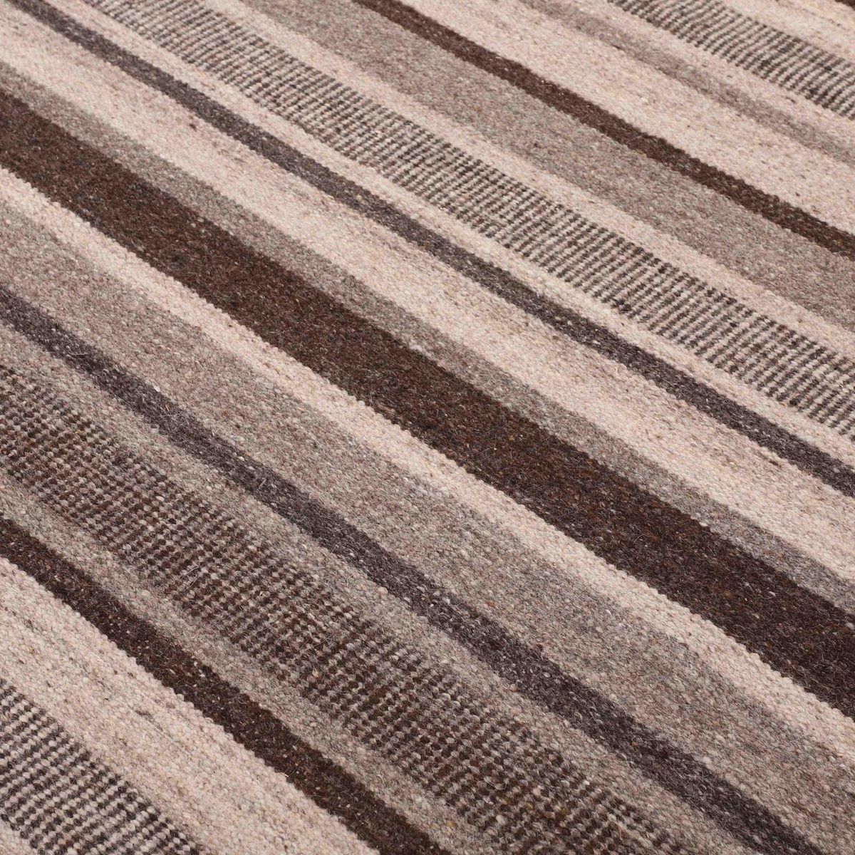 DIB - Alfombra K.Tribal Wadmal 160x230 cm Lana Gris-Café