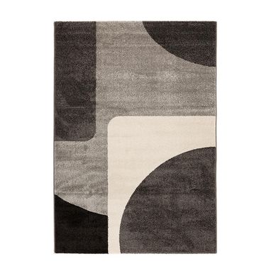 Alfombra Access 200x290 cm Gris-Negro