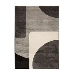 DIB - Alfombra Access 200x290 cm Gris-Negro