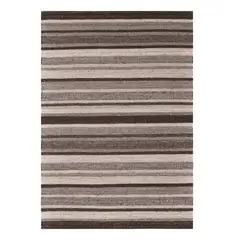 DIB - Alfombra K.Tribal Wadmal 140x200 cm Lana Gris -Café