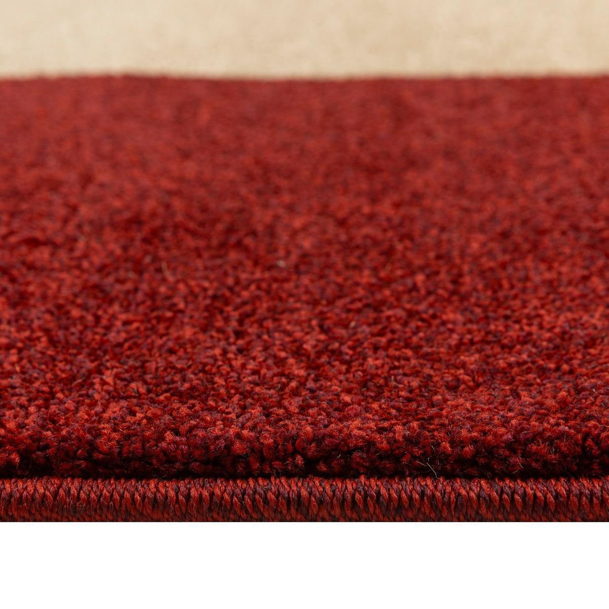 DIB - Alfombra Access 160x230 cm PVC Rojo/Beige