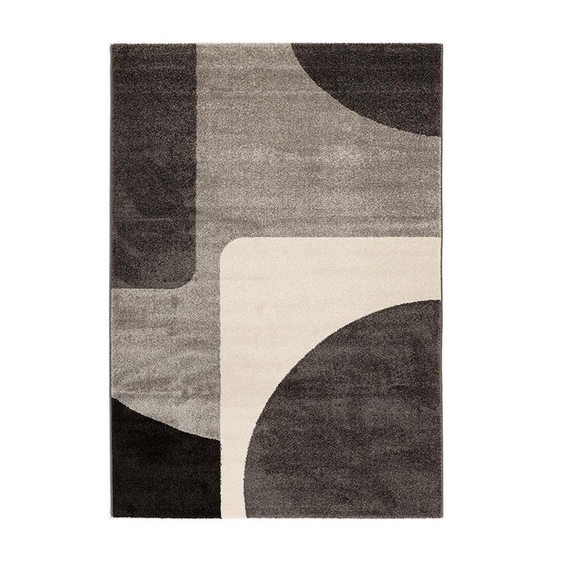 DIB - Alfombra Access 160x230 cm PVC Gris-Negro
