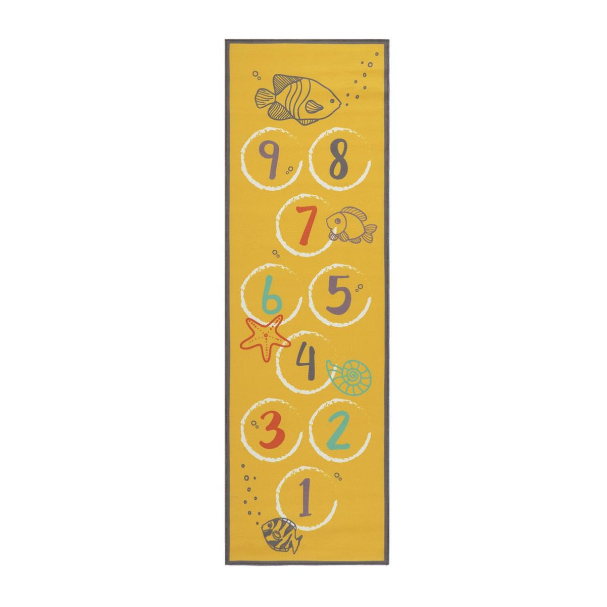 DIB - Alfombra Playmat Luche 60x193 cm Polipropileno Multicolor