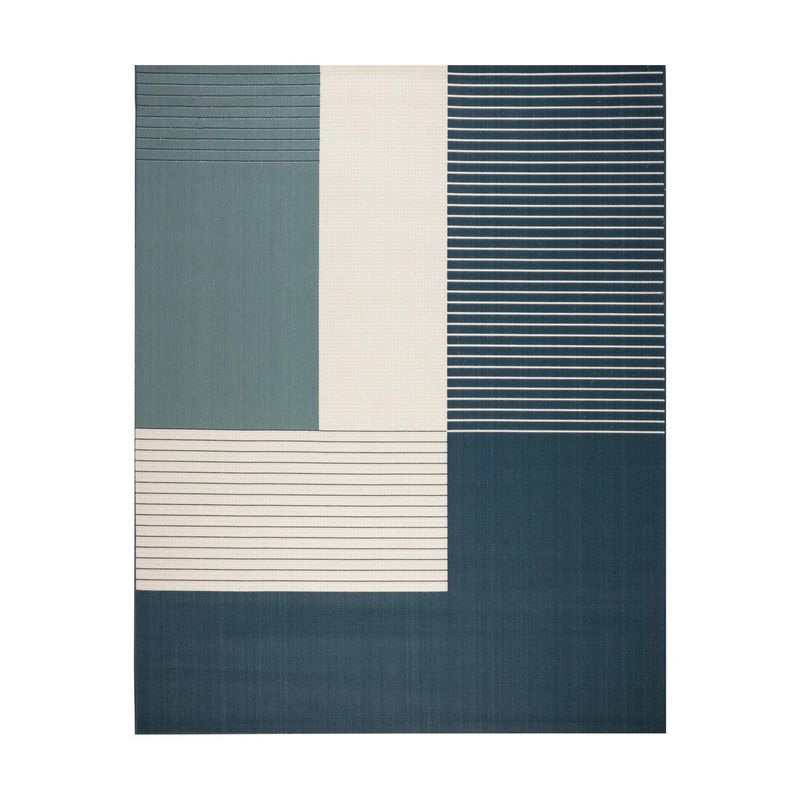 DIB - Alfombra Trend 200x250 cm Celeste/Beige