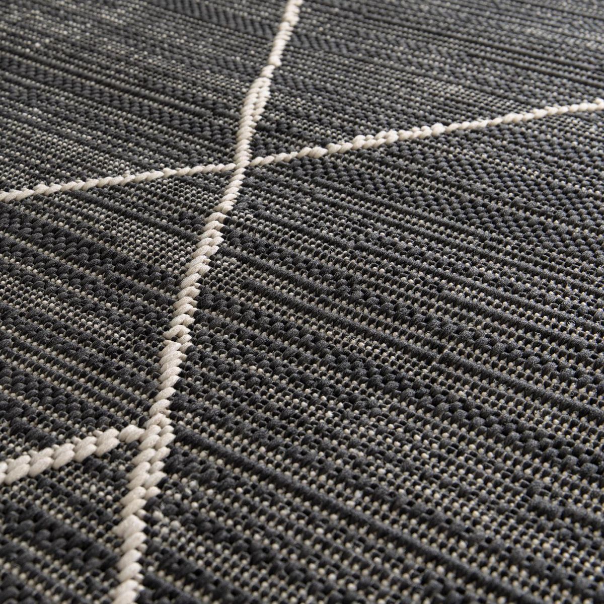 DIB - Alfombra Namibia 160x230 cm PVC Gris