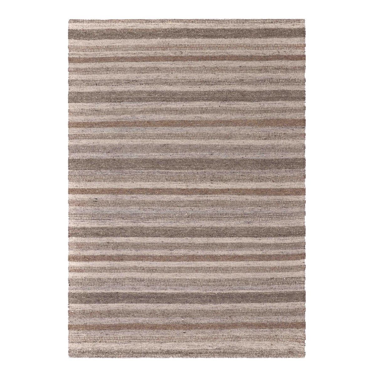 DIB - Alfombra K.Tribal Wadmal 140x200 cm Lana Gris/Café