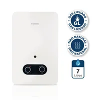 Calefont Gas Licuado 7 Litros Tiro Natural Ionizado