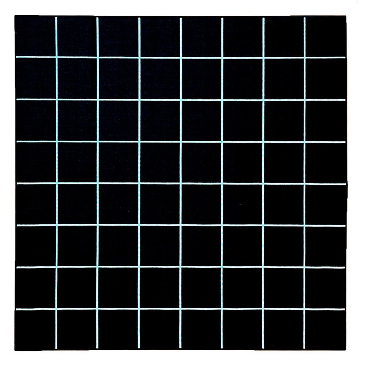 DIB - Alfombra Trend 200x200 cm Polipropileno Negro