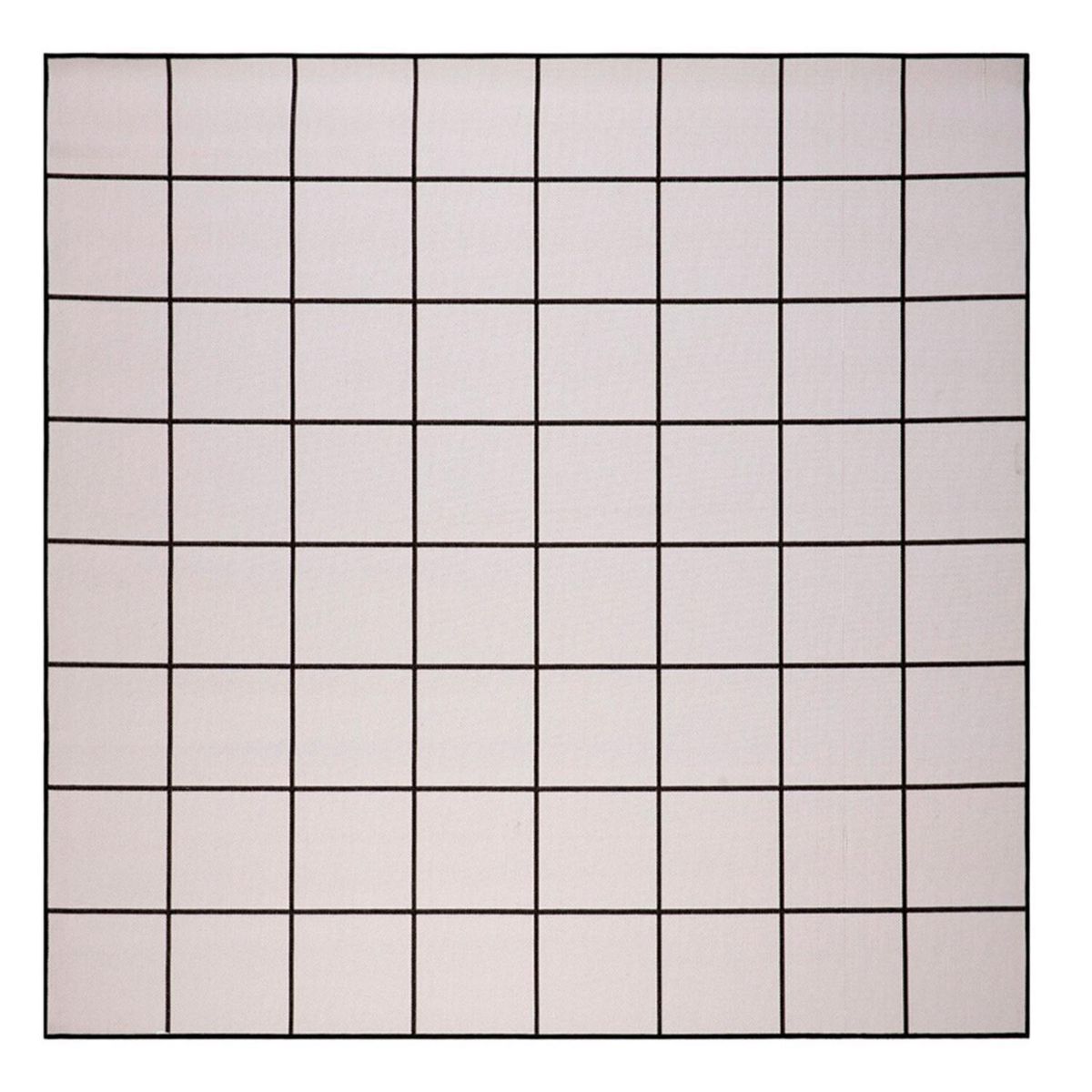 DIB - Alfombra Trend 200x200 cm Polipropileno Negro