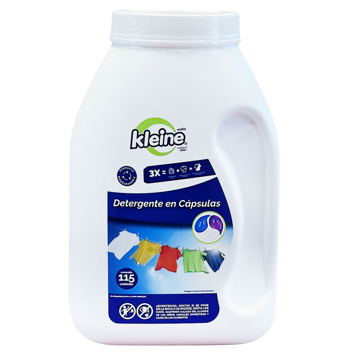 KLEINE WOLKE - Detergente Kleine Wolke Pods 115 Unidades Aroma Original 15 gr