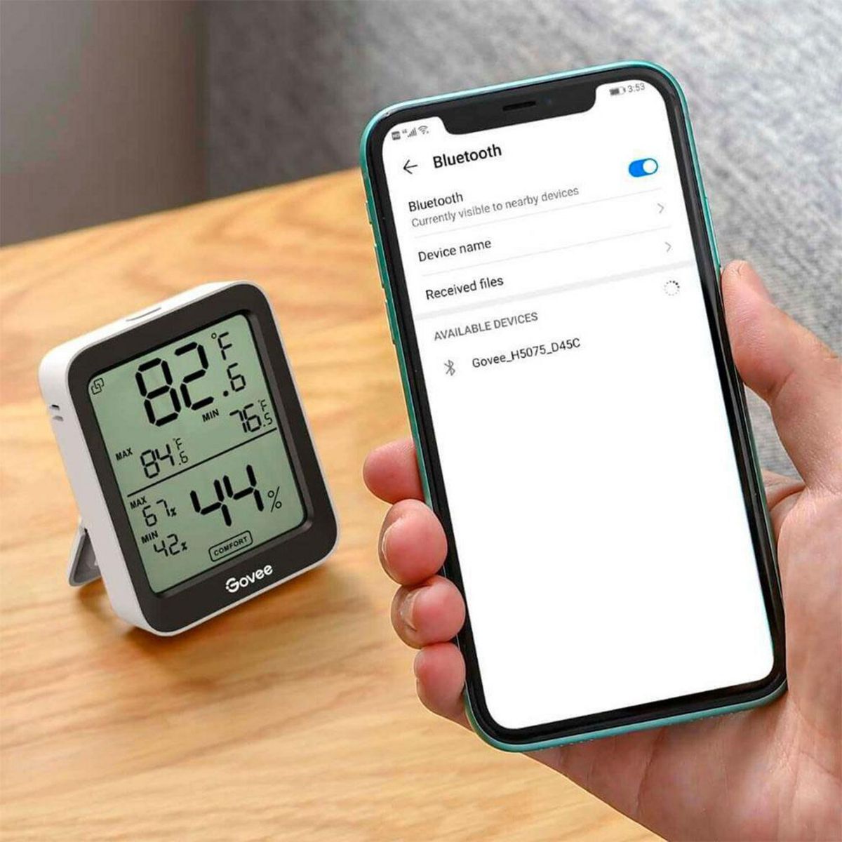 GOVEE - Termómetro Higrómetro Bluetooth