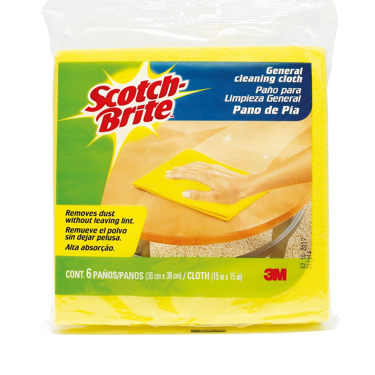 SCOTCH BRITE - Paño multiuso x6