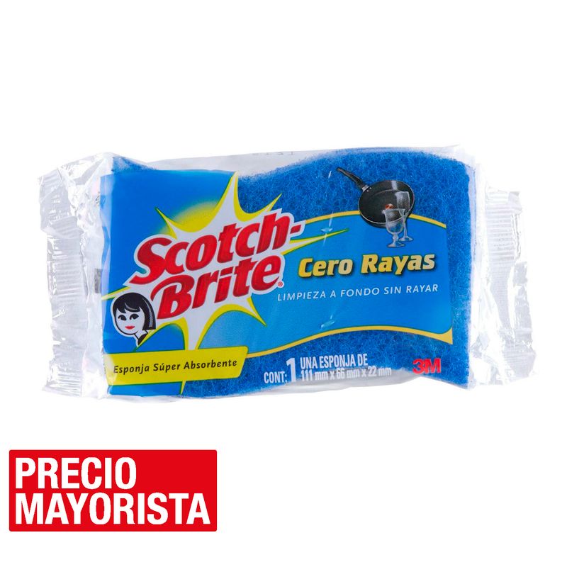 3M - Esponja celulosa cero rayas
