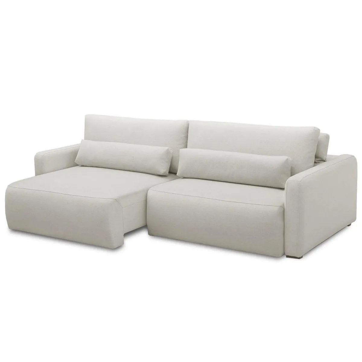 AMUV - Sofá 2 cuerpos Siena 270x95x125 cm Blanco