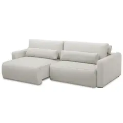 AMUV - Sofá 2 cuerpos Siena 270x95x125 cm Blanco