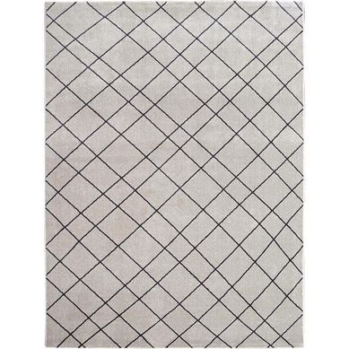Alfombra Tejida 4156 Classe A Riscos 200x250 cm Gris