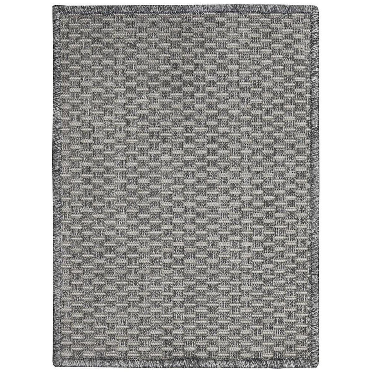 DECOCASA - Alfombra Tejida 9756 Boucle Vulcan 200x250 cm Polipropileno Gris