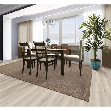 Alfombra Tejida 7786 Boucle Piaui 200x250 cm Cafe