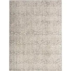 DECOCASA - Alfombra Tejida 0550 Glamour Versátil 150x200 cm Gris