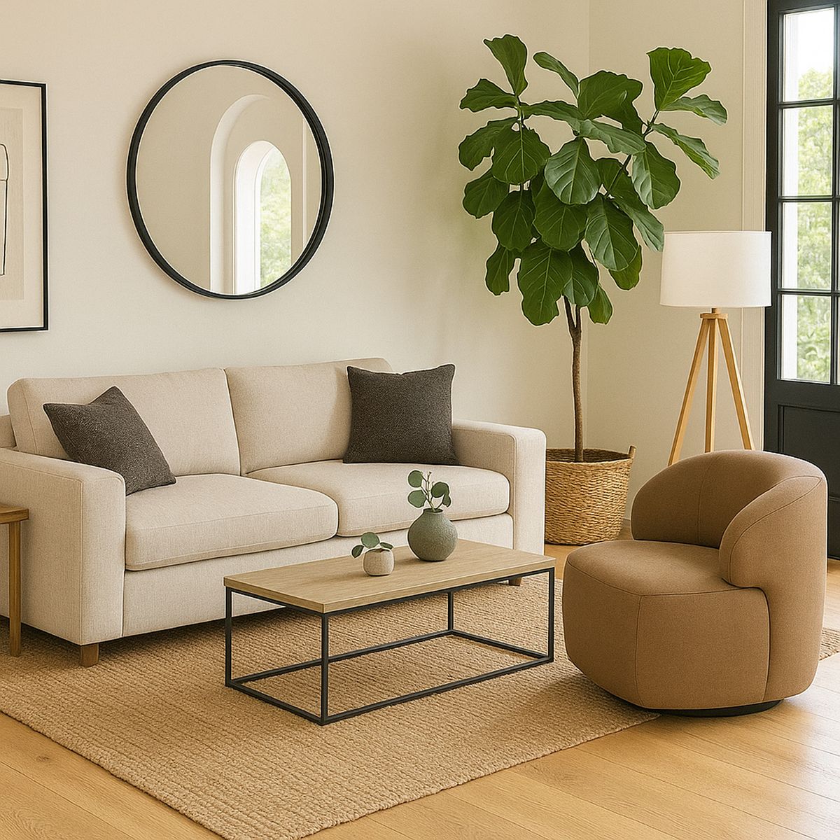 AMUV - Poltrona 1 cuerpo Chandon 86x78x90 cm Café