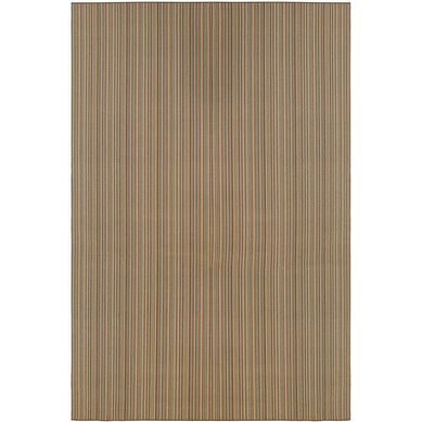 Alfombra Tufting 1510 Aruba Linhas 200x250 cm Cafe