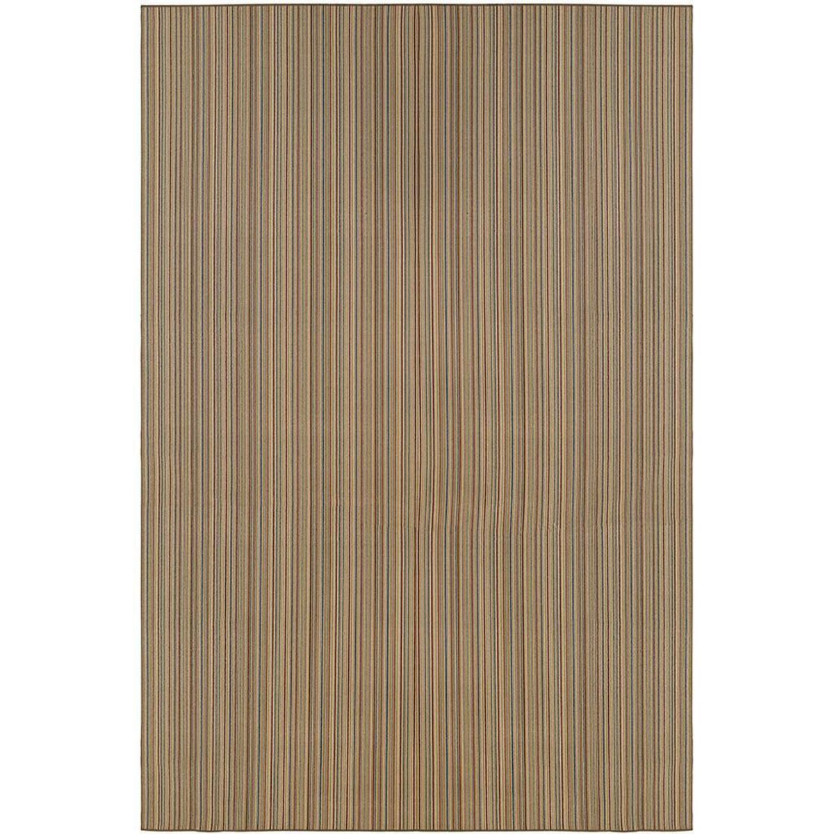 DECOCASA - Alfombra Tufting 1510 Aruba Linhas 200x250 cm Polipropileno Cafe