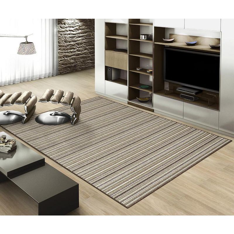 DECOCASA - Alfombra Tufting 2071 Aruba Duna 200x250 cm Cafe