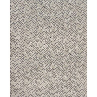 Alfombra Tejida 0420 Glamour Esclpido 200x250 cm Gris