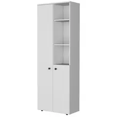TUHOME - Mueble Alacena Konik 2 Puertas Blanco