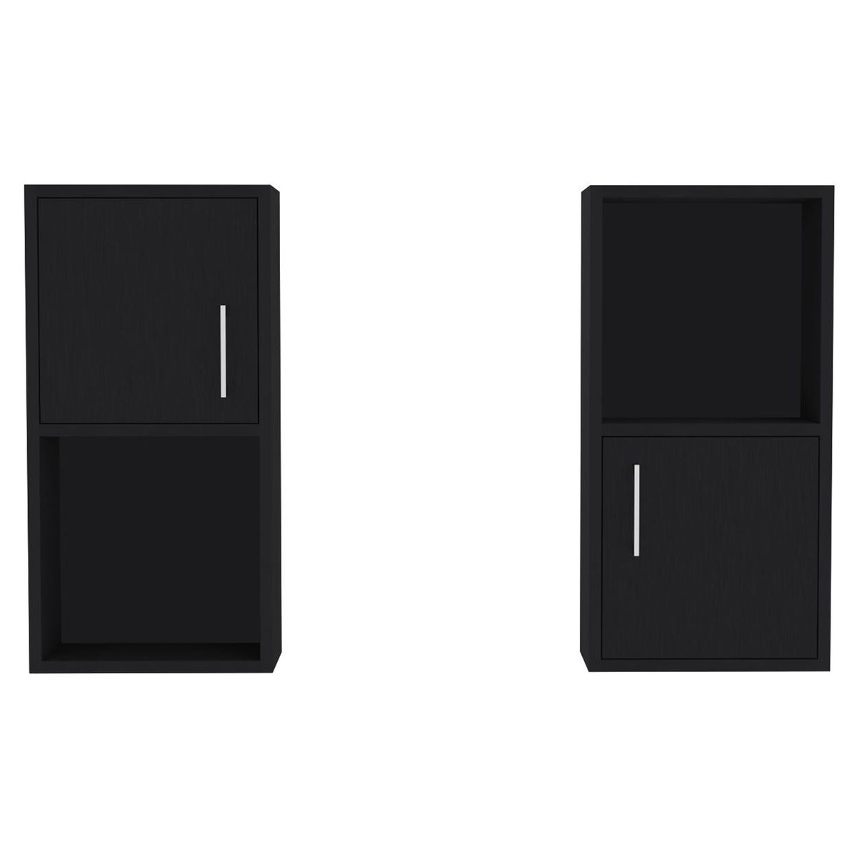 TUHOME - Mueble Auxiliar Bath X2 2 Puertas Wengue