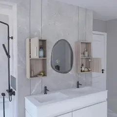 TUHOME - Mueble Auxiliar Bath X2 2 Puertas Bardolino