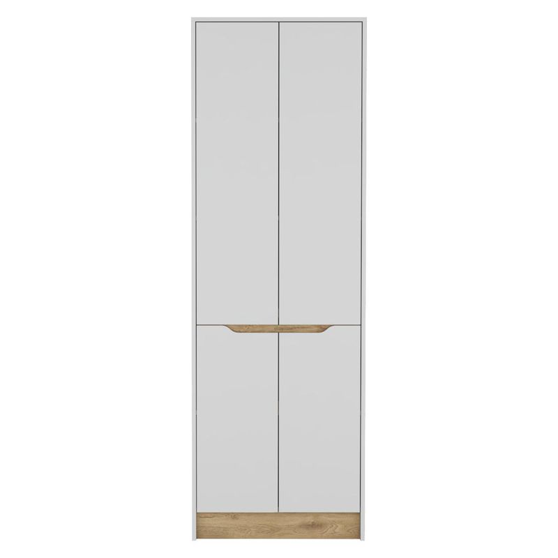 TUHOME - Alacena Soler 4 Puertas Blanco Macadamia